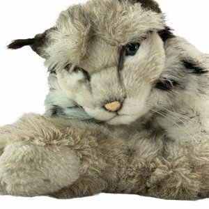 Avanti D'oro 1984 large Lynx Plush cat vintage rare